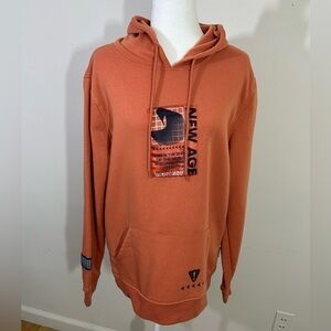 Brooklyn Cloth Mfg Co sz lg men’s hoodie or women’s in a pumpkin color style
